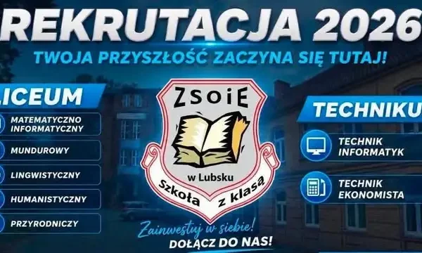 Rekrutacja uzupełniająca w ZSOiE – ostatnie wolne miejsca na kierunkach informatyk i ekonomista