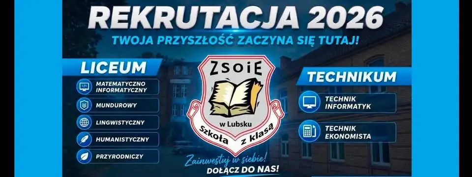 Rekrutacja uzupełniająca w ZSOiE – ostatnie wolne miejsca na kierunkach informatyk i ekonomista