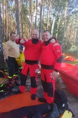 Strażacy ochotnicy z Tuplic, Żar-Kunic i Trzebiela ćwiczyli ratownictwo wodne na zbiorniku Głębokie