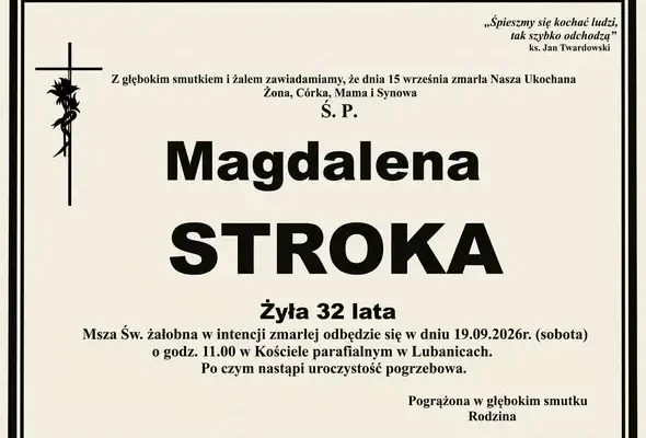 Żary: Zmarła Magdalena Stroka, wieloletnia pracownica Komendy Powiatowej PSP