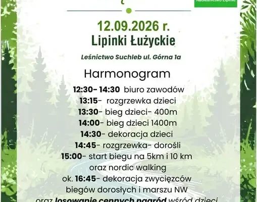 4. Cross Doliną Lubszy w Lipinkach Łużyckich – sportowe emocje już 12 września