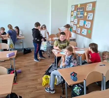 Klasa 4c ze Szkoły Podstawowej nr 2 w Żarach uczyła się matematyki w praktyce