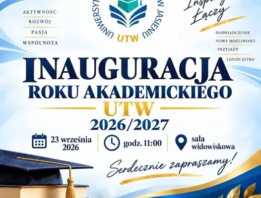 Inauguracja roku akademickiego 2026/2027 w UTW w Jasieniu