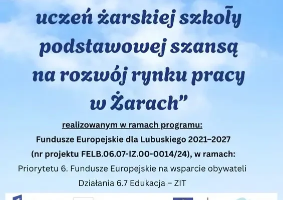 Żary: trwa nabór na bezpłatne zajęcia w ramach projektu „Świadomy i kompetentny uczeń”