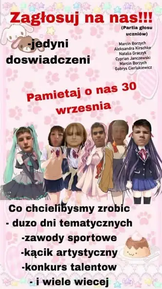 Wybory do Samorządu Uczniowskiego – trzy drużyny walczą o głosy