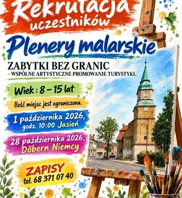 Plenery malarskie dla dzieci i młodzieży – Jasień i Döbern