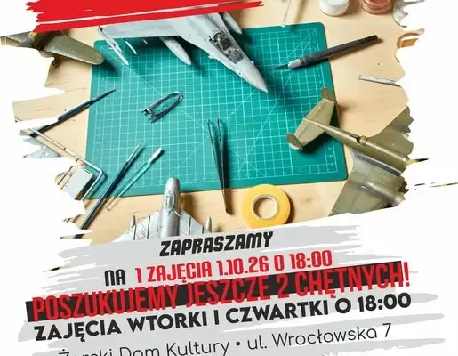 Żarski Dom Kultury zaprasza na warsztaty modelarskie – zostały ostatnie dwa miejsca