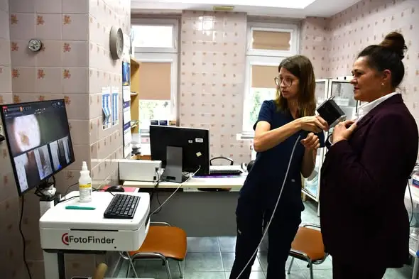 Lubsko: nowoczesny wideodermatoskop już działa w miejscowej poradni dermatologicznej
