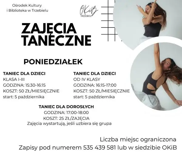 Zajęcia taneczne wracają po wakacjach – zapisy trwają