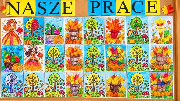 Świetliczaki ze Szkoły Podstawowej nr 2 w Lubsku witają złotą jesień