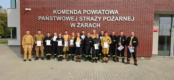 Dwóch strażaków z OSP Tuplice ukończyło kurs dowódców działań ratowniczo-gaśniczych