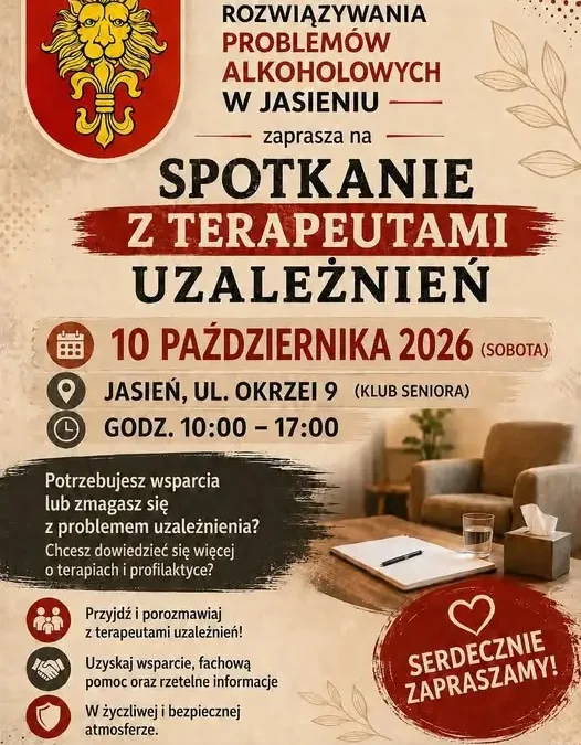 Jasień: dyżur terapeutów uzależnień już 10 października