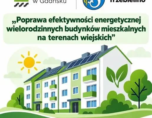 Gmina Trzebielino: nawet 100% dofinansowania na termomodernizację budynków po PGR-ach