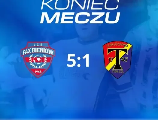 Mecz w Bieniowie: dobra gra, ale bez punktów