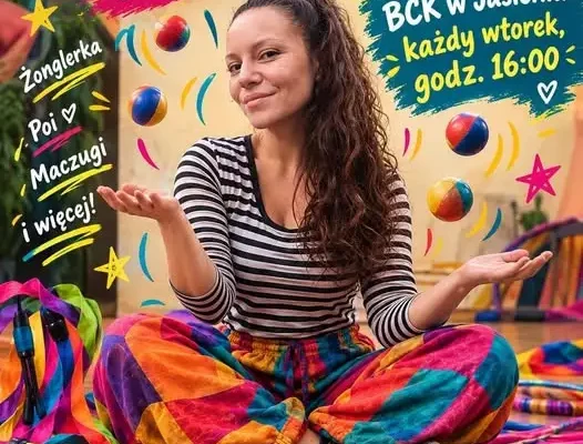 Kuglarstwo w BCK Jasień – zajęcia, które rozwijają ciało i umysł