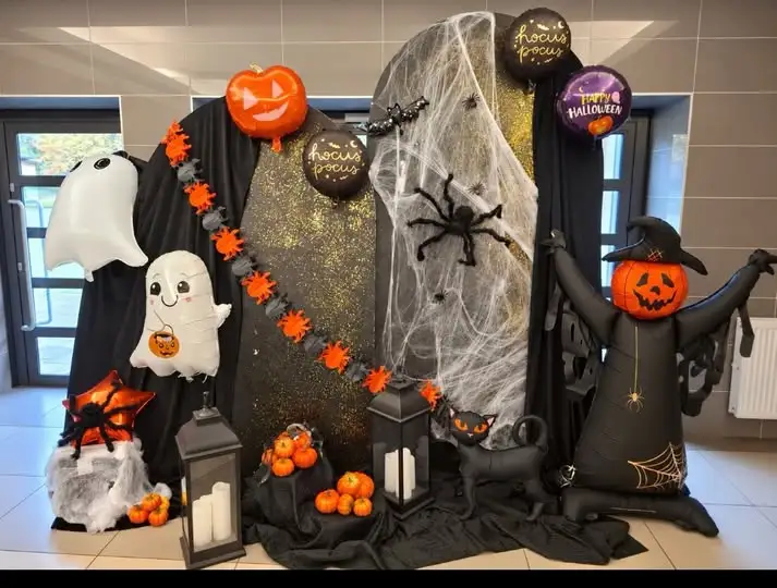 Halloweenowa ścianka w B‑CK Lubsko – zrób sobie zdjęcie!