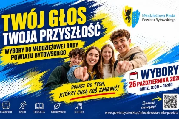 Wybory do Młodzieżowej Rady Powiatu Bytowskiego – 26 października 2026