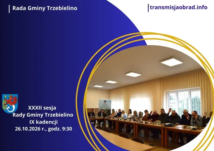 XXXII sesja Rady Gminy Trzebielino – 26 października 2026