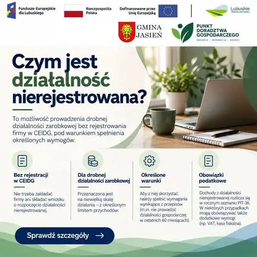 Działalność nierejestrowana – sposób na własny biznes bez firmy. Sprawdź limity w 2026 roku