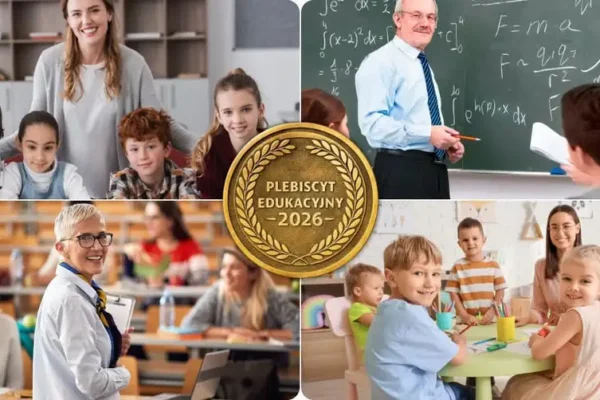 Plebiscyt Edukacyjny 2026: Dyrektor Szkoły Podstawowej nr 2 w Żarach walczy o tytuł