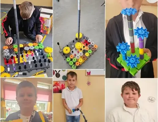 Kolorowa Matematyka Plus+ w klasie 3a – nauka przez zabawę klockami Korbo