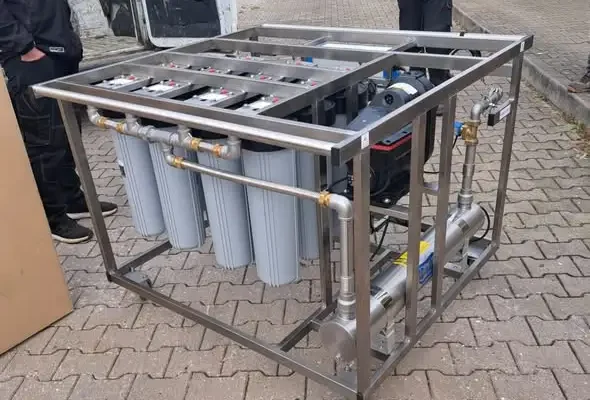 Gmina Jasień kupiła mobilną stację uzdatniania wody