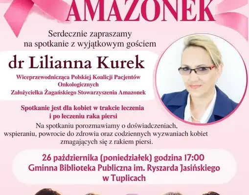 Spotkanie z Amazonkami w Tuplicach – wsparcie dla kobiet z rakiem piersi