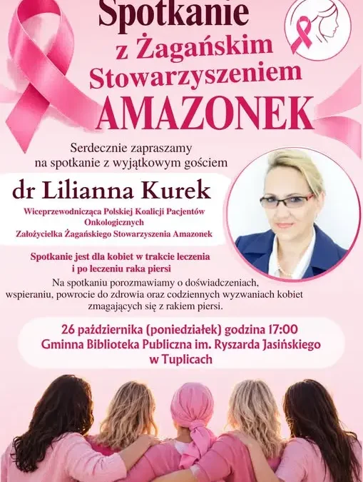 Spotkanie z Amazonkami w Tuplicach – wsparcie dla kobiet z rakiem piersi