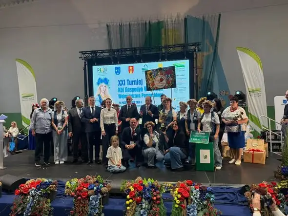 Koło Gospodyń Wiejskich „Miód Malina” z Trzebielina wygrywa wojewódzki turniej w Czarnem