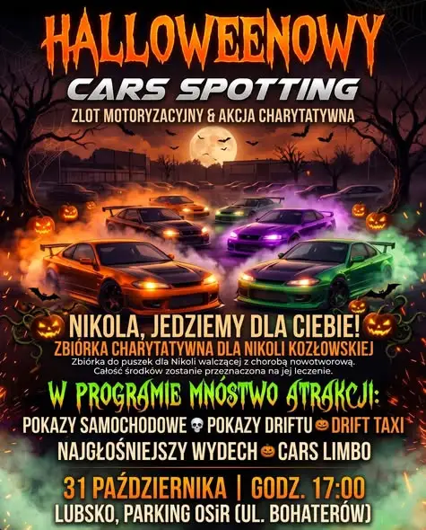 Zlot motoryzacyjny i akcja charytatywna dla Nikoli Kozłowskiej