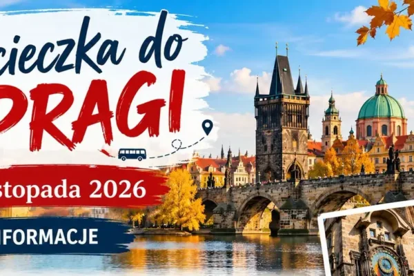 Pełny autokar na wycieczkę do Pragi – 7 listopada 2026