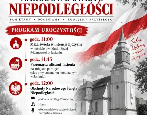 Jasień uczci Narodowe Święto Niepodległości – znamy program obchodów
