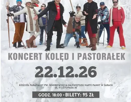 Golec uOrkiestra z kolędami w Żarach – koncert 22 grudnia 2026